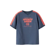NAME IT Majica NKMFINNI safir/oranžna