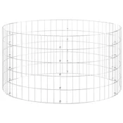 Vidaxl Vrtni kompostnik O100x50 cm pocinkano jeklo