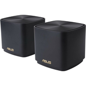 ASUS Mesh Wi-Fi sistem Asus Zenwifi Xd4 Plus Ax1800 Black Pack 2, (21408306)