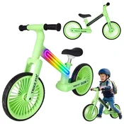 Trike Fix Otroško poganjalno kolo z LED osvetlitvijo, neonsko zeleno IK-KX2867_3