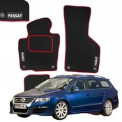 shumee Velurne talne obloge za VW Passat B6 2005-2010, vezenje brisalcev R