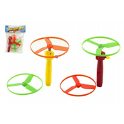 Teddies Ejektorski propeler + ŽAGAnjalnik iz plastike 9cm - mešanica barv