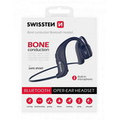 Swissten Bluetooth slušalice Bone plava