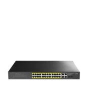 Cudy Switch 10/100/1000 24-port GS1028EPS2 Light Managed PoE+ sa 2x SFP 200W