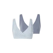 Lindex Maternity Nedrček za doječe mamice opal/pastelno modra/bela