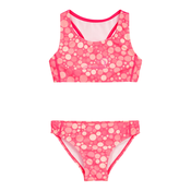PLAYSHOES Enodelne kopalke malina/rosé/staro roza