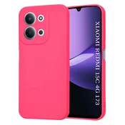 Silikonski ovitek Techsuit SoftFlex za Xiaomi Redmi 15C 4G/5G - roza