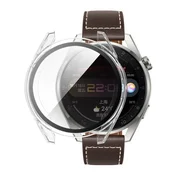 Ovitek z zaščito zaslona Techsuit Defense360 Pro za Huawei Watch 3 Pro - prozoren