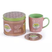 Star Wars: The Mandalorain (Cutest in The Galaxt) Mug Tin Set