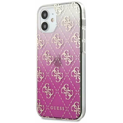 Guess GUHCP12SPCU4GGPI iPhone 12 mini 5,4 pink hardcase 4G Gradient (GUHCP12SPCU4GGPI)
