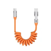 INF Samonavijalni 240W USB-A+USB-C na USB-C kabel, 120cm, hitro polnjenje, (5000276535)