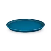 Stranski krožnik COUPE 22 cm, DEEP TEAL, kamnita posoda, Le Creuset