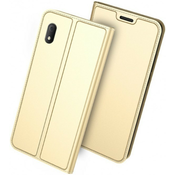 MCLF12-SAMSUNG A72 * Futrola Leather Luxury FLIP Gold (179)