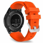 BStrap Silicone Sport pašček za Huawei Watch 3/3 Pro, grep orange
