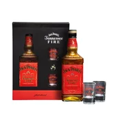 Jack Daniels Fire + 2 caše 0.70