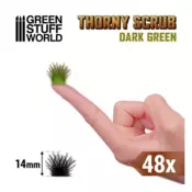 Matas Espinosas / Thorny SPIKY Scrub - DARK GREEN