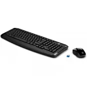 HP tastatura i miš 300 SRB, bežicni,crni (3ML04AA#BED)