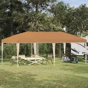 Rastezljivi šator za zabave 575 x 290 x 245 cm Bež