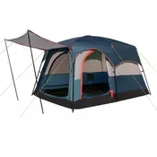 Northix Šotor za 6 oseb 323x211x189 cm z pregrado vodoodporen