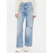 Tommy Jeans Jeans hlače Claire DW0DW19608 Modra Wide Leg