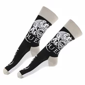 Nogavice Queen - Crest & Logo - ČRNA - ROCK OFF - QUSCK03MB