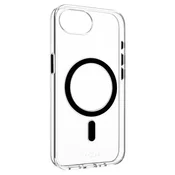 Zadnji ovitek FIXED MagPurity za iPhone 17e/16e, prozoren FIXPURM-1404-BK