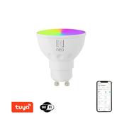 Immax NEO 07724L - LED RGB+CCT Zatemnitvena žarnica GU10/5,5W/230V Wi-Fi Tuya