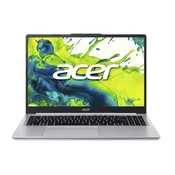 ACER Aspire Lite AL15-49P-R0BZ (Light Silver) Full HD IPS, Ryzen 5 7430U, 8GB, 512GB SSD (NX.DT8EX.003 // Win 11 Pro)