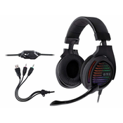 Tracer Slušalke GAMEZONE Alligator RGB LED