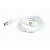 Cablexpert Micro usb kabel 1,8m srebrn CCB-mUSB2B-AMBM-6-S