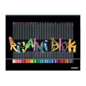 Transcend - Tvrdi blok za crtanje Street Crayons (s gumicom) A3, 20 listova