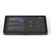 Logitech Tap IP kontroler za sale za sastanke, 10.1 ekran osetljiv na dodir, grafit
