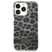 Guess GUHCP13LHSLEOK iPhone 13 Pro 6,1 grey hardcase Leopard (GUHCP13LHSLEOK)