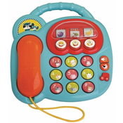 INFUNBEBE Igračka za bebe Telefon sa aktivnostima plavi