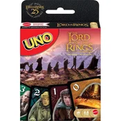 UNO Gospodar prstanov kartaška igra - Mattel