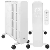 KAMINER Arvell WiFi uljni radijator, 2500 W, 11 rebara, bijeli