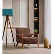 Atelier del Sofa Fotelja Lyke, Braon