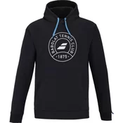 Moški pulover Babolat  Exercise Hood Sweat Men Black S