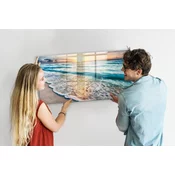 tulup.si Tabla magnetna Plaža morski pesek 120x60 cm