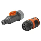 Gardena Spojni komplet za zalivalno cev (Premer: 13 mm, Črne barve)