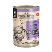 Wiejska Zagroda WIEJSKA ZAGRODA piščanec z račjo - mokra hrana za mačke - 400g