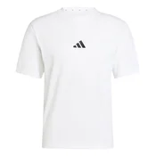 adidas Essentials Small Logo Single Jersey T-Shirt Bela