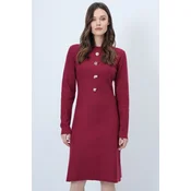 Trend Alacati Stili Ženska haljina Alc-X14402, Bordo