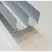 Navpični aluminijasti profil G80, 2 kosa