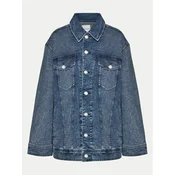 PINKO Jeans jakna 104800 A2GI Mornarsko modra Regular Fit