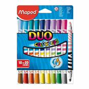 Flomasteri školski Maped ColorPeps Duo 10/1