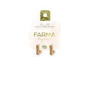 Farma Bijoux Hipoalergene naušnice Square Hoops 17 mm