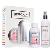 HOROMIA Dárková sada parfému na prádlo Horotwins Baby Talco, H-138 | HOROTWINS BABY TALCO | 250 ml + deotex