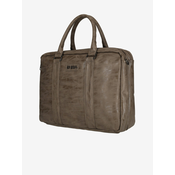 Enrico Benetti Rotterdam 15 Notebook Bag Medium Taupe Torba 837817 Siva
