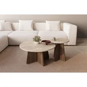 Hanah Home Klub sto Penti-Travertine, 2 komada